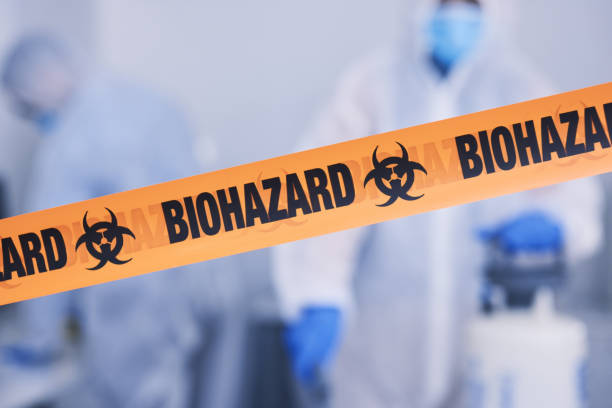Professional Infectious Disease Decontamination technician working in Orting, WA
